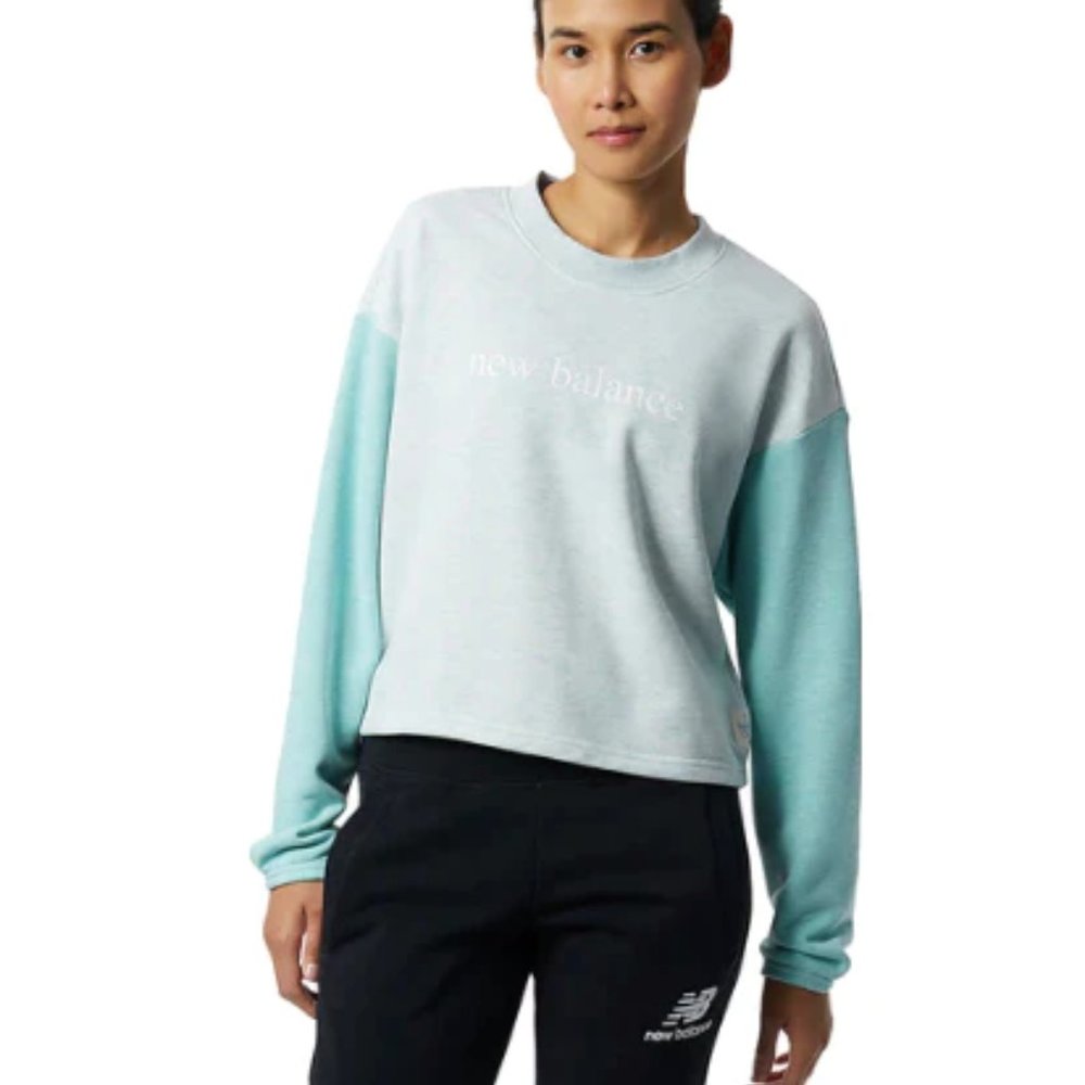 New Balance Colorblock Crewneck Sweatshirt.